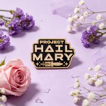 "Project Hail Mary" Funny Quote Lapel Pin Enamel Pins And Brooches Badge Pins For Backpacks Bags Backpack Cool Decoration Friend For Gifts - Multicolor - View 7