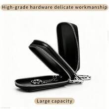 Double Layered Enlarged Capacity26 Letter Key Bag Men's PUkeystorage Bag Keychain Keychain,A Gift Full Of Love,Fun Gift,Men's Gift,Gift For Loved Ones - Multicolor - View 6