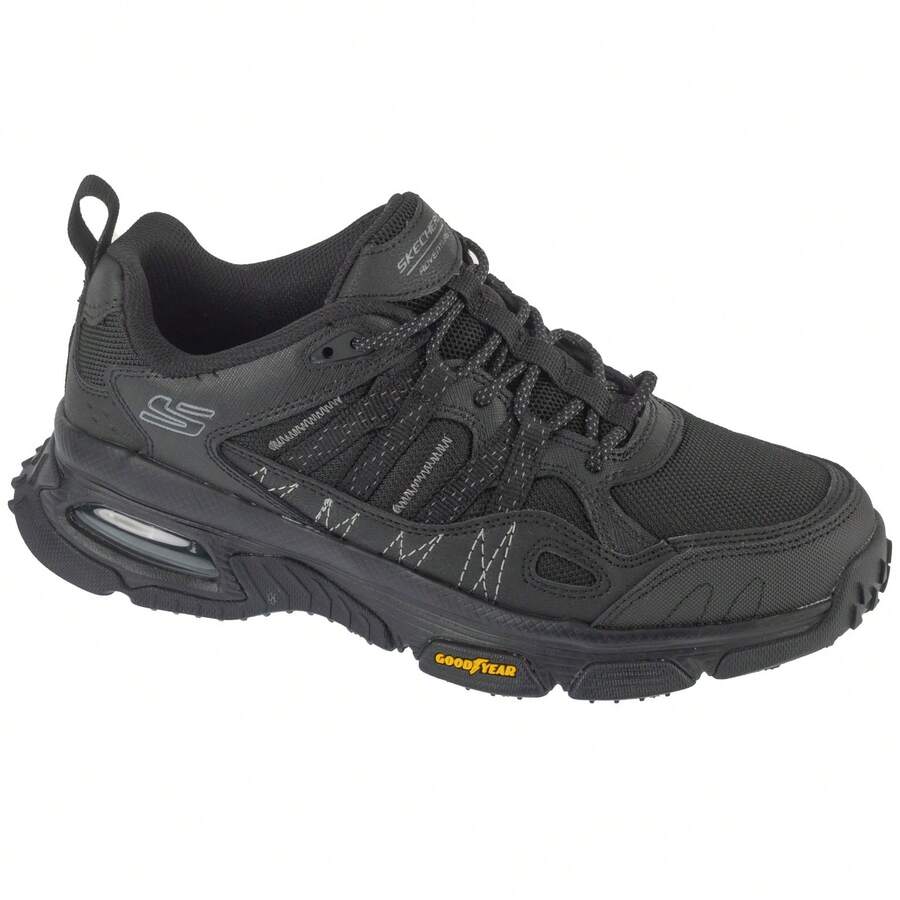 Skechers Skech-Air Envoy - Black Men Sports Shoes - Black - View 1