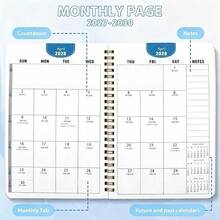 1pc A5 Size 2027-2030 Monthly Planner, 4-Year Monthly Planner, Fun Dog Theme Cover Design, Annual Calendar Planner With Monthly Tabs, Perfect Gift For Friends, Family And Teachers - 1 - View 5