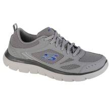 Skechers سكيتشرز ساميتس-ساوث ريم - أحذية رياضية رمادية للرجال - رمادي 2 - مشاهدة 1