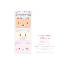 Cute Cartoon Animal Shaped Sticky Notes, Kawaii Self‑Adhesive Memo Pad, Planner Journal Decor School Stationery - Multicolor - View 12