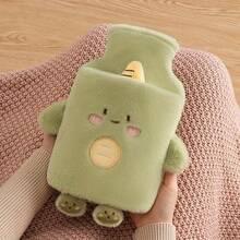 1000ml Warm Water Bottle With PVC Lining, Cute Plush Animal Design, Detachable Portable Menstrual Heating Pad, Suitable For Hands And Feet, Fast Heating And Long-Lasting Warmth - Multiple Styles - View 15