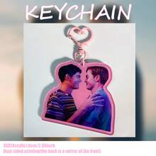 Forever, Charlie Spring, Nick Nelson, Acrylic Keychain Pendant, Personalized Car/Card/Bag Charm Accessory - Multicolor - View 7