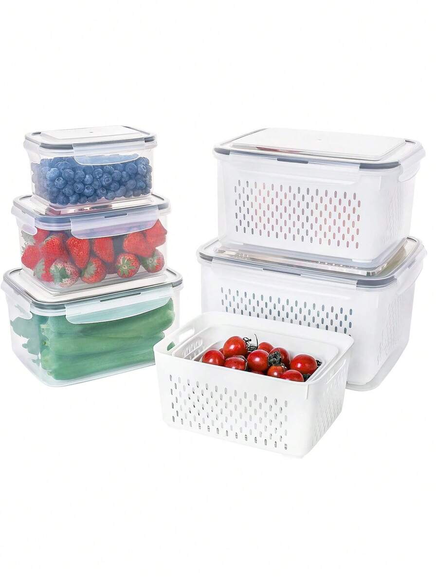 Colander & Salad Spinner - Popular 3‑Size Combo - View 1