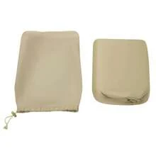 HYYKJ-US Rectangular Oval Patio Table And Chair Cover 275x210x60cm Outdoor Table Protectioncover Waterproof 190T Polyester Fabric Outdoor Furniture Set-Cover - Default - View 6