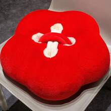 Vintage Button Throw Pillow, Round Decorative Plush Cushion, Ultra Soft Filled Seat Sofa Vanity Chair Bed Home Decor - Multicolor - View 21