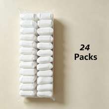 24/36/48 Packs White Foam Magic Modeling Clay For Kids DIY Crafts, Christmas Artwork - Solid Color - View 9