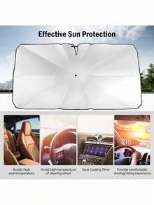 MORE BEAUTY Car Sunshade Umbrella - A - View 9