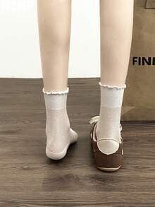 NZNF Premium Flat German Training Shoes For Women, New Autumn Versatile Sneakers To Match Skirts - Brown - View 9