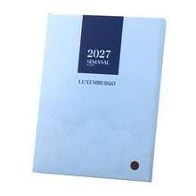 PromoClick Agenda Semanal Ejecutiva 2027 De Pasta Rígida - plata - Ver 4