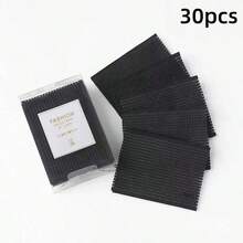 50pcs Seamless Magic Hair Clips - Strong Adhesive Bangs Clips, Portable Barber Hair Clips, Easy Styling, Hair Clips, Magic Hook And Loop Clips, Hair Clips - Multicolor - View 19