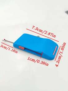 1/2pcs Magnetic Seam Guide Featuring An Accurate Graduated Scale, Standardized Edge Guard, Positioning And Pressing Line Removal, Designed For Various Edge Guiding Tasks In Both Home And Industrial Sewing Machines - Multicolor - View 6