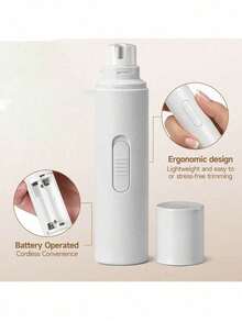 1pc High Power Electric Pet Nail Grinder, Suitable For Cats And Dogs Of All Sizes - Multi-color - View 8