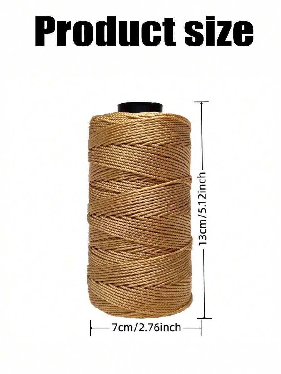 2pcs 100% Polyester Soft Crochet Yarn Set, Suitable For Making DIY Handicrafts Such As Hats, Bags, Wallets, Keychains, Decorations, Crochet Material Set For Women And Men - multicolor - View 1