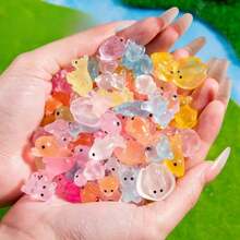 Surprise Blind Bag Mini Transparent Animal Figures, Assorted Styles, Cute Small Dolls, DIY Handmade Accessories, Atmospheric Small Gifts - Multicolor - View 8