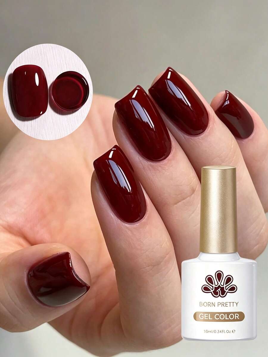 BORN PRETTY 10ml Gel Kutek Warna yang Dapat Dilepas dengan UV LED, Warna Musim Gugur/Musim Semi, Kutek Kuku Berpigmen, Perlengkapan Manikur Rumahan DIY Salon - MultiWarna - View 1