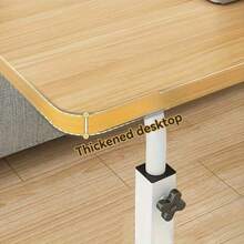Movable Height‑Adjustable Computer Desk, 60*40cm Spacious Tabletop, Freely Adjustable Height, Equipped With Casters For Easy Movement, Sturdy Steel Frame, Versatile For Home‑Based Work And Study. - A - View 11