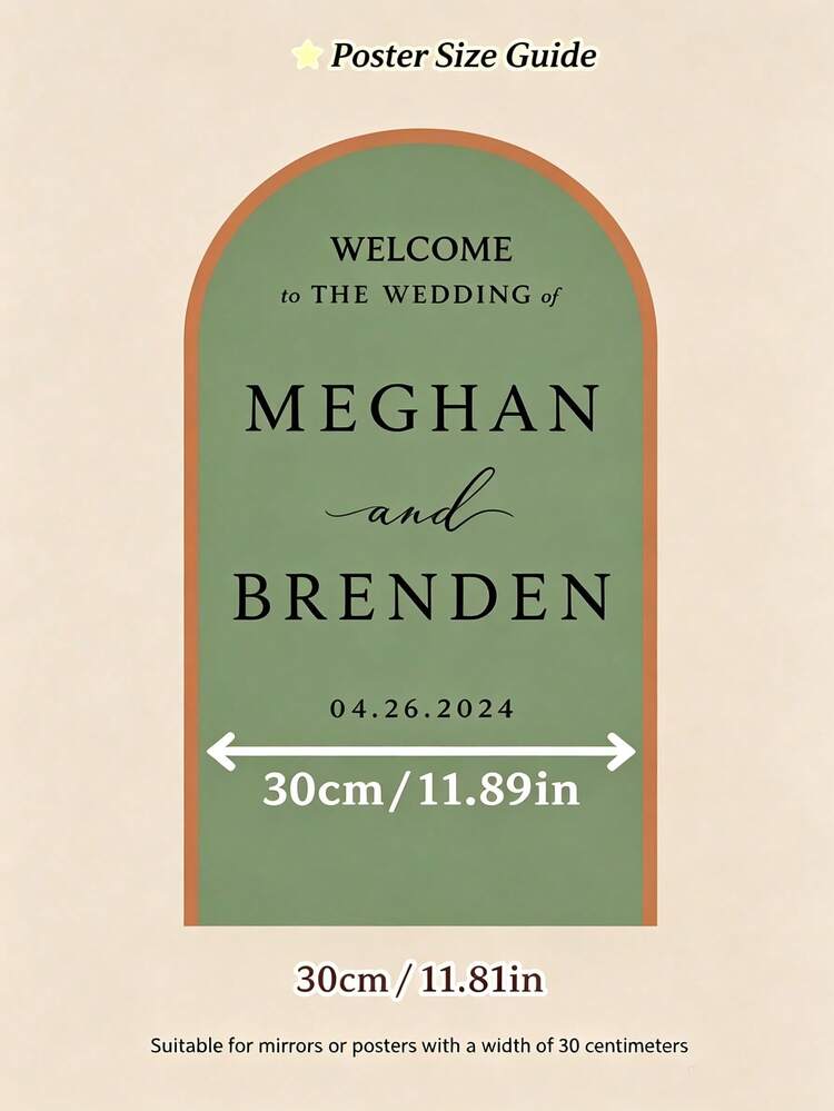 Stiker Cermin Pernikahan yang Dapat Disesuaikan - Tanggal dan Nama yang Dipersonalisasi, Stiker Pernikahan Putih Elegan, Cocok untuk Acara Bridal Shower, Ulang Tahun, Pesta Peresmian Rumah - Kertas Berkualitas Tinggi, Tidak Membutuhkan Daya, Dekorasi Pernikahan, Desain Berbentuk Cermin, Cocok untuk Hari Valentine, Acara Pernikahan dan Perlengkapan Pesta, Cetakan Berkualitas Tinggi - MultiWarna - View 11