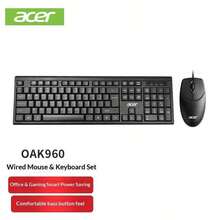 Acer OAK960 Comfortable Silent Wired Keyboard And Mouse Combo, Quiet Keys, High-Precision Optical Tracking, Ergonomic Grip, Plug-And-Play For Desktop And Laptop - View 4