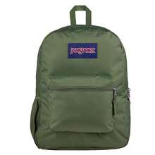 JanSport حقيبة ظهر جانسبورت كروس تاون بلس - حقائب ظهر خضراء للجنسين - أخضر - مشاهدة 1