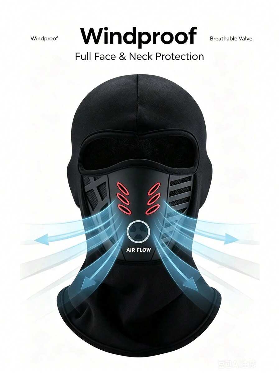 1/2/3pcs Unisex Ice Silk Sun Protection Headwear, Outdoor Sports Face And Neck Shield, Breathable Cycling Mask, Suitable For Daily Commute, Hiking, Climbing, Sports And More - Multicolor - View 1