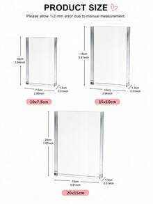 客製化壓克力照片方塊，個性化照片方塊，適用於家庭照片、婚禮、週年紀念、生日、畢業、客廳桌面裝飾 - 彩色 - 查看 8
