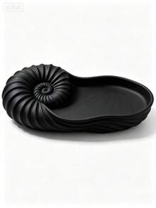1pcins Elegant Shell-Shaped Storage Tray, Creative Artistic Desktop Decor, Can Hold Jewelry, Earrings, Necklaces, Keys, Small Accessories, Home Vanity, Entryway, Desktop Organizer, High-Quality Texture, Atmospheric Home Decor, Practical Storage Display Item - Multicolor - View 5