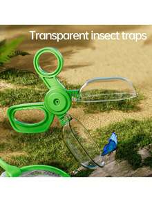 Children's Outdoor Insect Observation Cage & Capture Set, Multi-Functional Insect Catcher Kit, Suitable For Outdoor Exploration, Nature Adventure Toy For 3-8 Years Old Boys & Girls, Great Gift For Young Nature Lovers - Multicolor - View 5