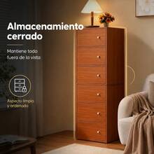Drawer Storage Cabinet - Brown - View 7