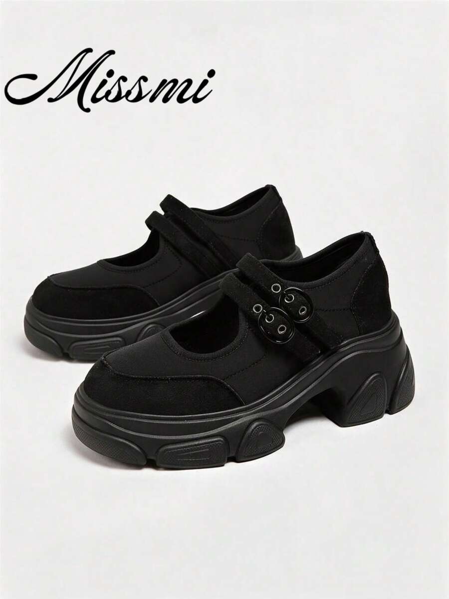 Design-Driven Functional Style Ballet Sports Shoes For Women 2025 New Thick Sole Mary Jane Shoes