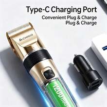 CHIGO Electric Hair Clipper Professional Hair Trimmer Home Use For Adults, Kids, And Babies Hair Cutting Shaver - View 2
