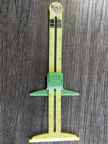 1pc Double-Sided Scale Sliding Sewing Ruler, Suitable For Fabric Sewing, Tailoring Measurement, DIY Handicrafts, Quilting, Made Of Durable Plastic, Precise Cutting And Manual Measurement Tool, Tailoring Tool - 5-in-1 Sewing Ruler - View 9