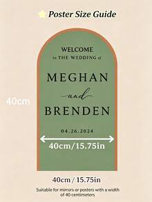 Customized Mirror Sticker Wedding Decor - Wedding Signage Decor DIY Wedding Sticker - Mirror Sticker "Welcome To The Wedding" - Customized Mirror Letter Sticker Decal - Just Married - Wedding Marriage Decor/Modern Wedding Welcome Sign/Personalized Newlyweds Name And Date/Mirror Sticker-Bridal Shower - Multicolor - View 10