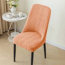 Modern Minimalist Style, Geometric Star Embossed Pattern, Anti‑Slip Dust‑Proof Protective Layer, All‑Season Universal Chair Slipcover Suitable For Home Kitchens, Dining Rooms,Parties,Weddings,Hotels, Cafes, Festivals And Various Celebration Occasions - Multicolor - View 7