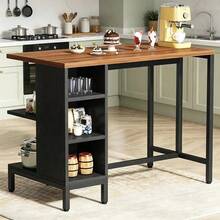 Storage Islands & Carts - Black - View 6