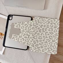 1pc Leopard Print Tablet Stand Protective Case, Compatible With IPad 10th Gen 10.9 Inch 2022 Smart Protective Case/Air 13(M3 2025)/Air 11(M3 2025)/11(A16 2025), Compatible With Oppo Pad, Compatible With Huawei Matepad, Compatible With Vivo Pad, Compatible With Honor Pad, Compatible With Xiaoxin Pad - Multicolor - View 3
