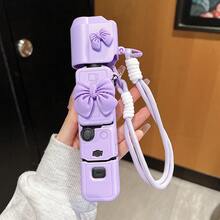 Bowknot Series Pocket 3 Camera Selfie Stick Protective Case, Camera Shell With Anti-Loss Lanyard - View 12