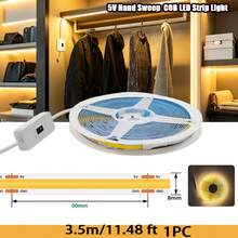 Acosh Neon USB 5V Hand Sweep Sensor LED Strip Light White/Warm White LED Strip Backlight For TV, Kitchen, Cabinet, Wardrobe Sensor Light - Warm - View 8