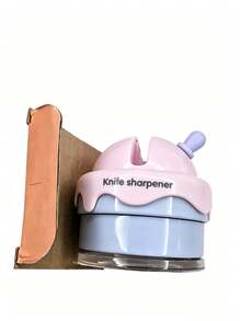 Ice Cream Suction Cup Sharpening Stone, Household Kitchen Knife & Scissors Sharpener Tool, Creative Professional Fast Knife Sharpener - Ice Cream Whetstone - View 12