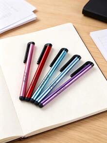 Customized Text Logo Aluminum Alloy Stylus Pen For Phone, Tablet, Touchscreen, 7.0 Capacitive Stylus Pen With Silicone Tip, Universal Touchscreen Stylus Pen For Couples, Spouses, Colleagues, Friends, Elders, Students, Classmates, Mentors - Multicolor - View 12