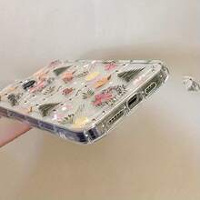 Phone Case - Christmas Simple Pattern Transparent Anti-Slip Soft Phone Case, Compatible With Apple 18/18Pro/18promax/17/17Pro/17promax/16/16Plus/16Pro/16Promax/15/15Plus/15Pro/15Promax14/14Plus/14Pro/14Promax13/13Pro/13Promax 12/12Pro/12Promax, 11/11Pro/11Pro Phone Protective Cover - Multicolor - View 3