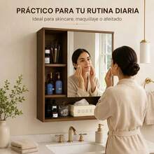 Bathroom Mirrors - Brown - View 5