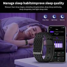 Gawsug GAWSGU Dual Strap No Screen Fitness Tracker GPS Track IP68 Waterproof Smart Band Heart Rate Sleep Monitor Calorie Minimalist Bracelet - View 3