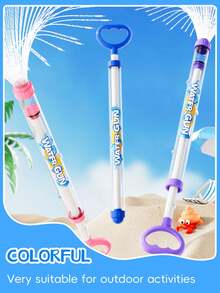 Essential Tool For Summer Water Entertainment - This Heart-Shaped Handle Water Gun Features A Fireworks-Style Design, Making It An Ideal Choice For Water Parties. Its Multi-Hole Fireworks-Style Spray Design Allows Water To Spray In All Directions, Creating A More Even Diffusion Effect. - B - View 4