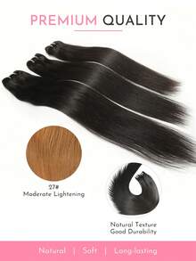 WOWANGEL 1PC 2x6 Skinlike Real HD Lace Closure With 3 Bundles Body Wave Real Human Hair, 0.095mm Ultra-Thin HD Lace, Tiny Knots, Brazilian Virgin Hair , Pre-Plucked With Natural Hairline - Natural Black - View 5