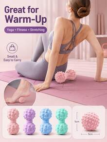 7cm TPE Massage Rope, Suitable For Muscle Relaxation, Fitness And Yoga Practice - Multicolor - View 5