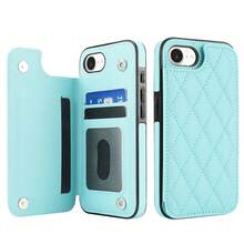 WEFOR Wallet Phone Case For Galaxy S26 S25 S25 S24 S23 S22 Ultra Plus S25EDGE 24 FE, Multi-Card Slot Design, Magnetic Closure, Built-In Stand, Shockproof Protective Cover, Compatible With IPhone 17 AIR 16e 16 15 14 13 12 11 Pro Max XR XS MAX, Magnetic Design, RFID Anti-Theft Card Slot, Magnetic Phone Protective Case, Shockproof, Unisex - Light Blue - View 26