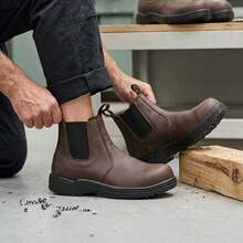 Men Industrial & Construction Boots - Brown - View 2
