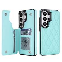 WEFOR Wallet Phone Case For Galaxy S26 S25 S25 S24 S23 S22 Ultra Plus S25EDGE 24 FE, Multi-Card Slot Design, Magnetic Closure, Built-In Stand, Shockproof Protective Cover, Compatible With IPhone 17 AIR 16e 16 15 14 13 12 11 Pro Max XR XS MAX, Magnetic Design, RFID Anti-Theft Card Slot, Magnetic Phone Protective Case, Shockproof, Unisex - Light Blue - View 57